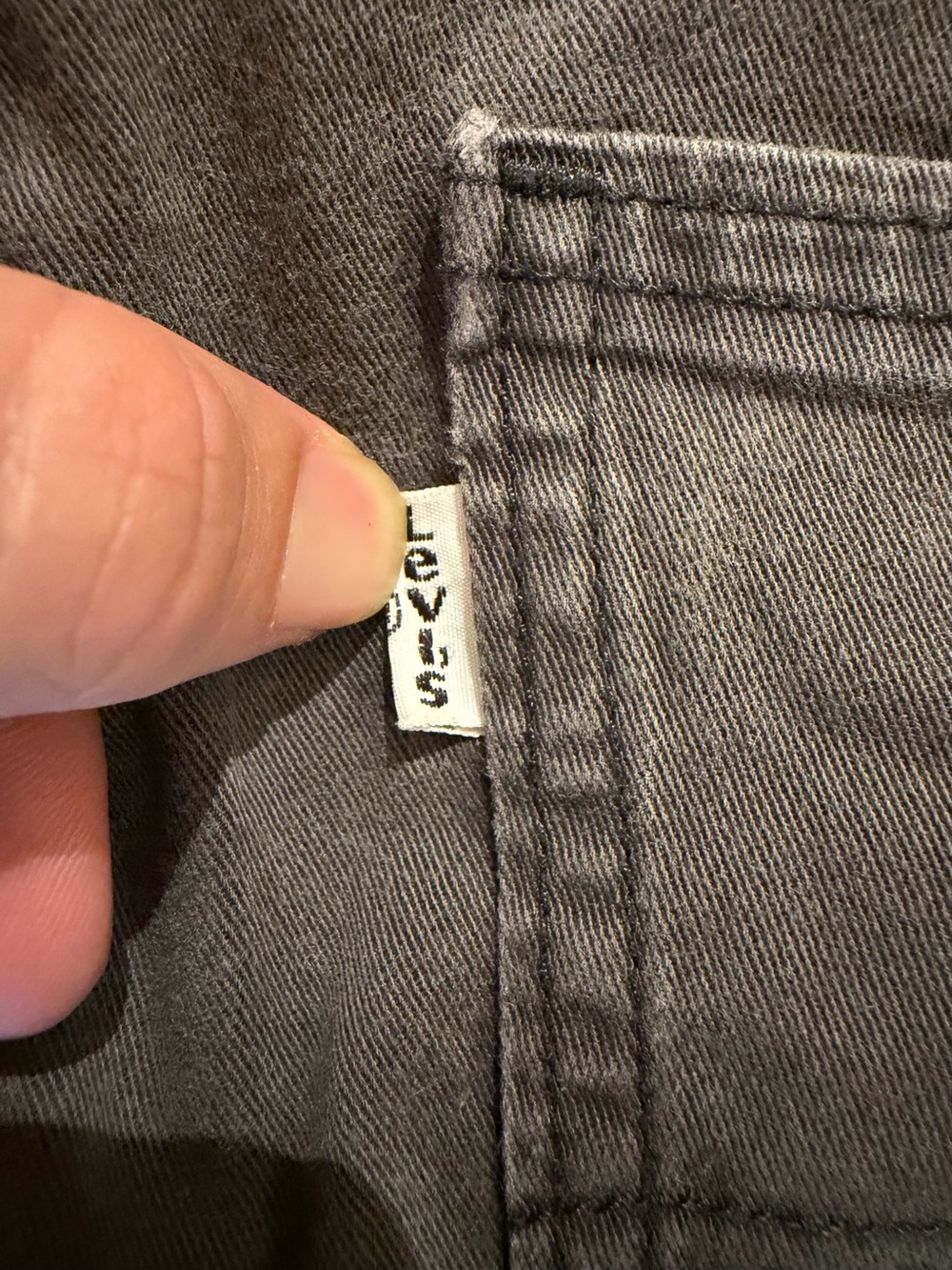 Levi Strauss & Co Chino Men's Pants Olive 30x30 - Picture 4 of 7